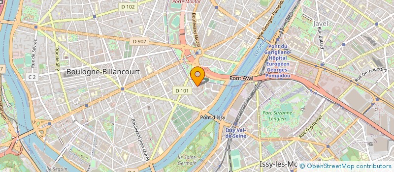 localisation de l'entreprise IDENTICAR à BOULOGNE-BILLANCOURT