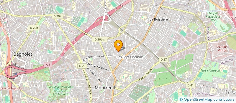 localisation de l'entreprise IDENTIQ  PARIS