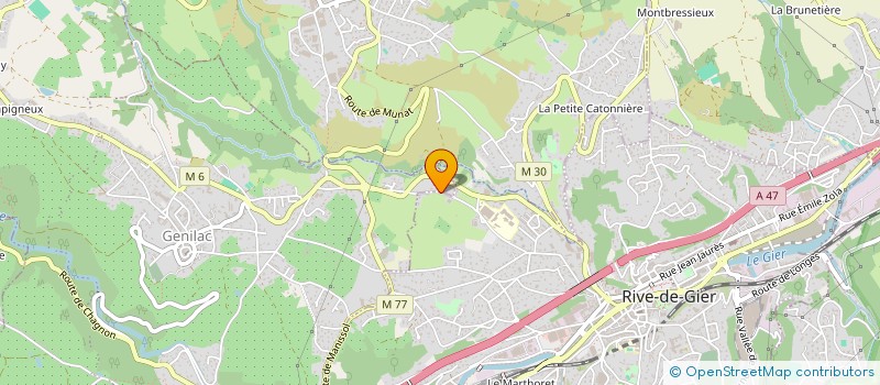 localisation de l'entreprise IDENTITA FLORA CONCEPT à GENILAC