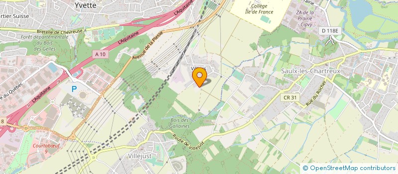 localisation de l'entreprise IDENTITE PLUS à VILLEBON-SUR-YVETTE