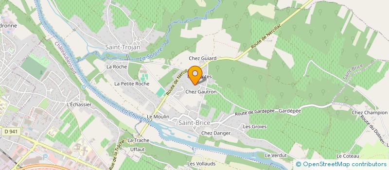 localisation de l'entreprise IDENTITE X  SAINT-BRICE