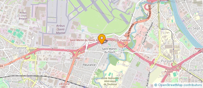 localisation de l'entreprise IDEO à TOULOUSE