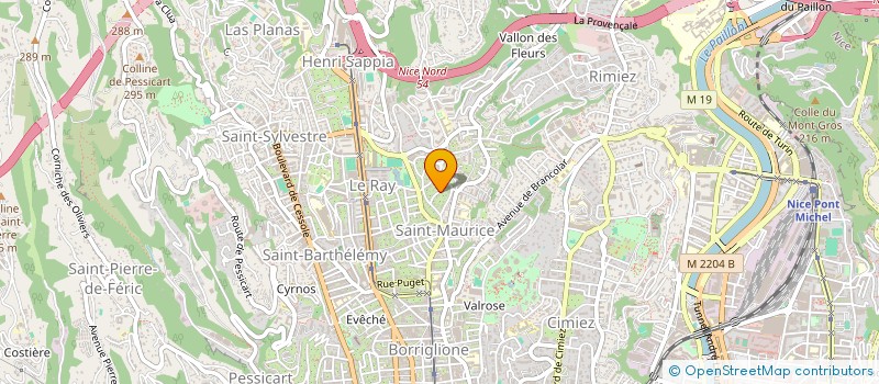 localisation de l'entreprise IDEO  NICE