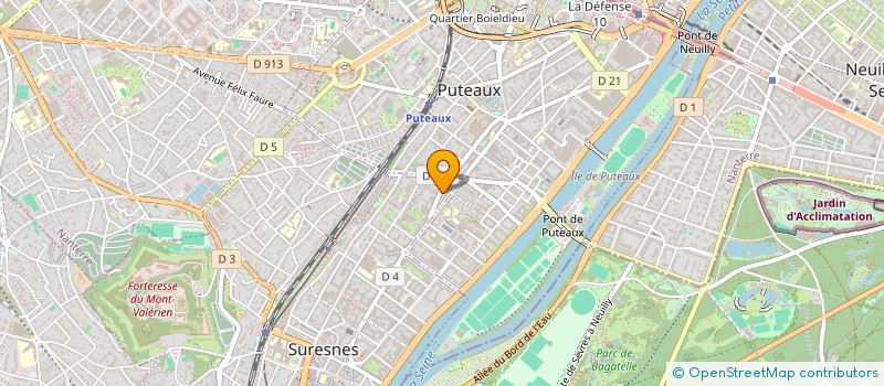 localisation de l'entreprise IDEO BANO à SURESNES