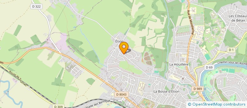 localisation de l'entreprise IDEOGRANIT à CHARLEVILLE-MEZIERES