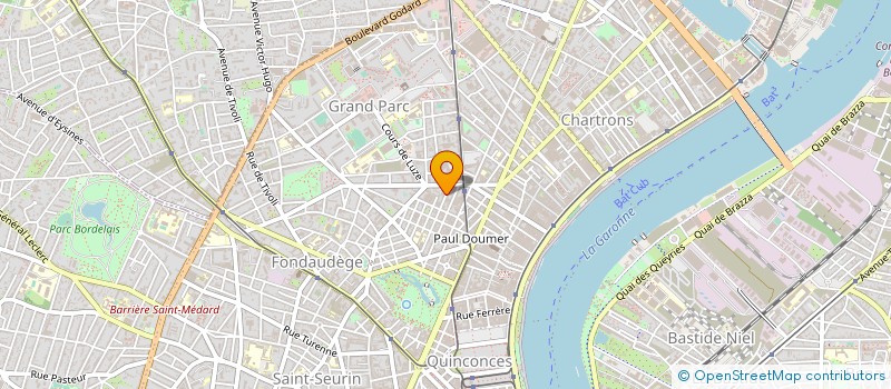 localisation de l'entreprise IDEOLOGEEK à BORDEAUX