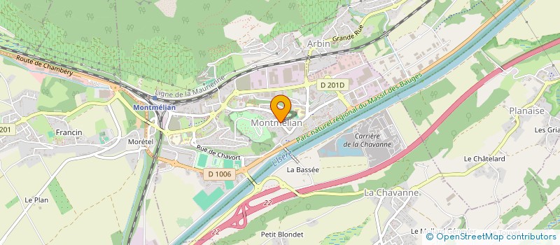 localisation de l'entreprise IDEOLOS GROUP à MONTMELIAN