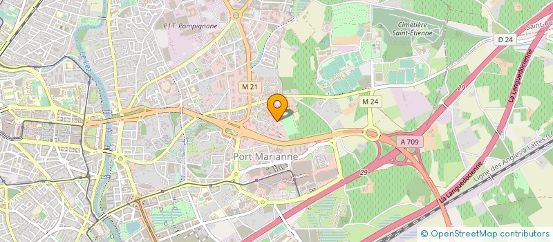 localisation de l'entreprise IDEOM à MONTPELLIER