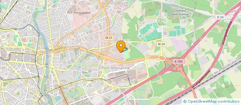 localisation de l'entreprise IDEOM DEVELOPPEMENT à MONTPELLIER