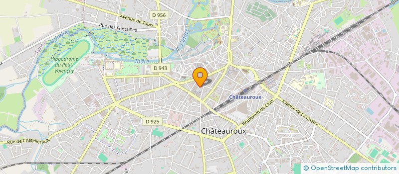 localisation de l'entreprise IDEPAC à CHATEAUROUX