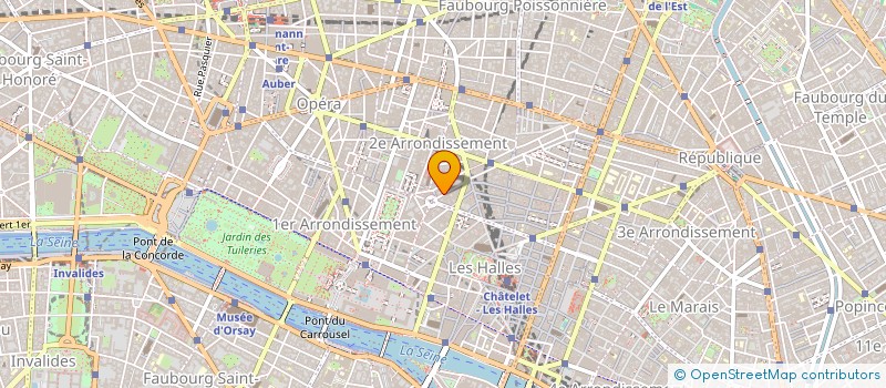 localisation de l'entreprise IDEPRINT SARL à PARIS