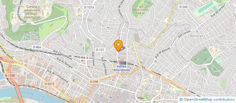 localisation de l'entreprise IDEQUATION.COM à ROUEN