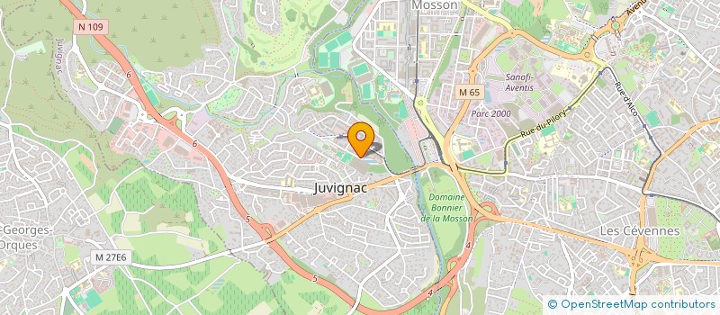 localisation de l'entreprise IDER CONSTRUCTION  JUVIGNAC