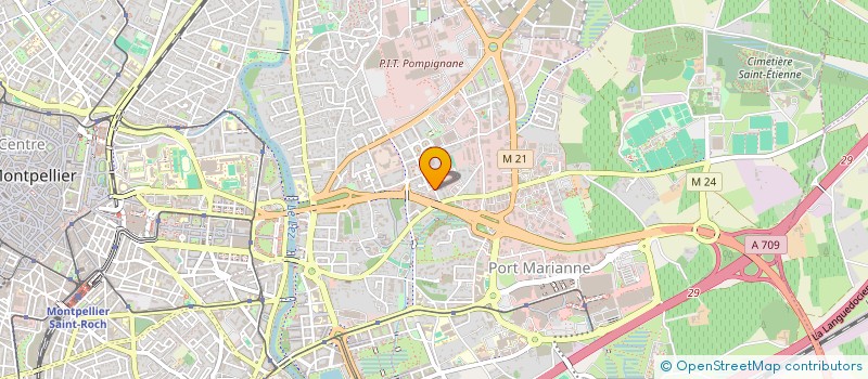 localisation de l'entreprise IDERGO à MONTPELLIER