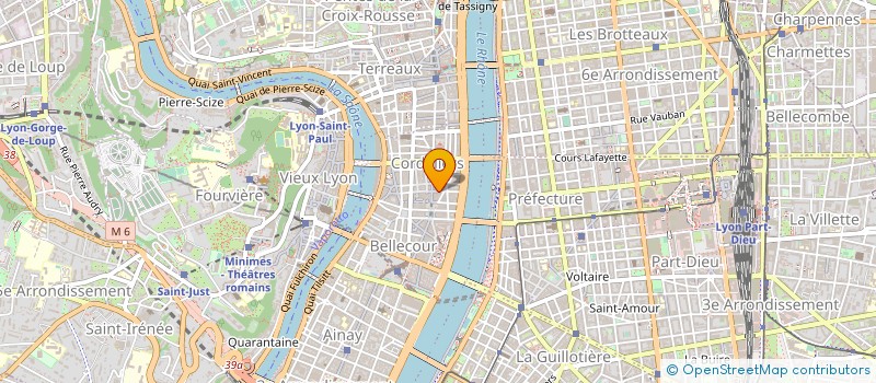 localisation de l'entreprise IDES CONSULTANTS à LYON