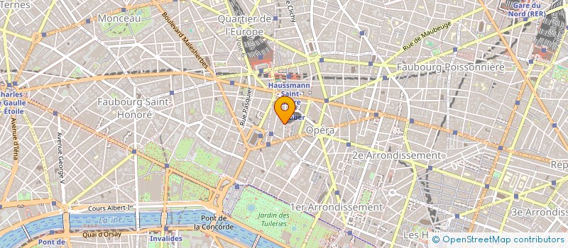 localisation de l'entreprise IDES CONSULTING à PARIS