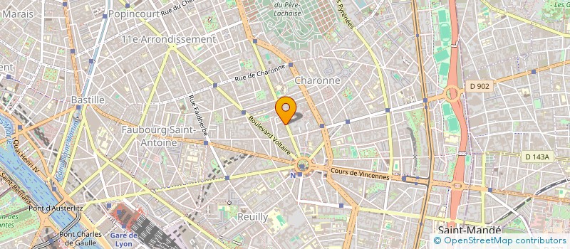 localisation de l'entreprise IDESCRIPT  PARIS