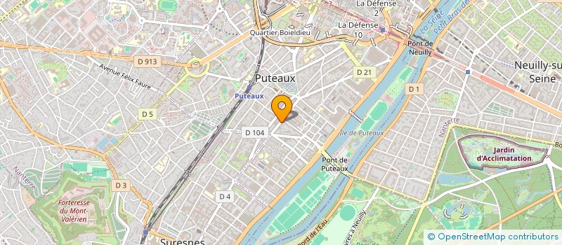 localisation de l'entreprise IDETEC à PUTEAUX