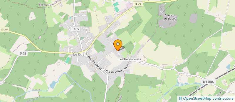 localisation de l'entreprise IDETRADE  LE LUART