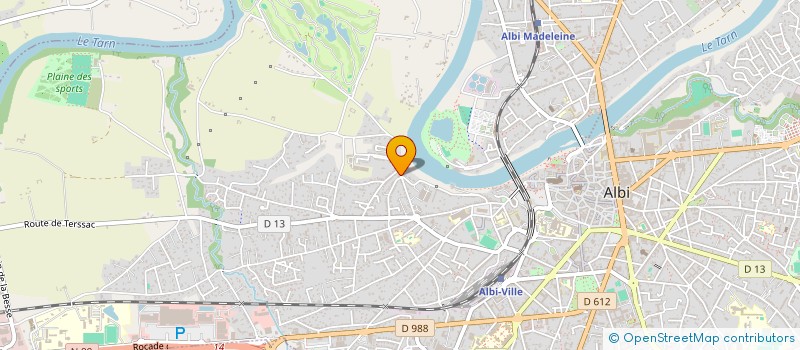 localisation de l'entreprise IDEWAP à ALBI