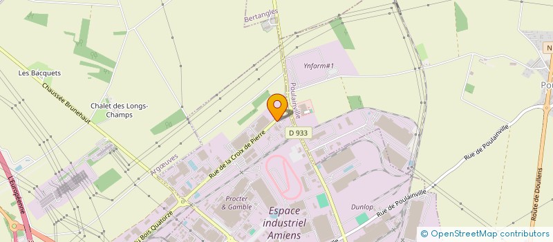 localisation de l'entreprise IDEX ENVIRONNEMENT PICARDIE à AMIENS