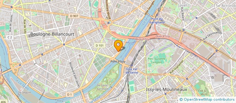 localisation de l'entreprise IDEXBIORESSOURCES à BOULOGNE-BILLANCOURT