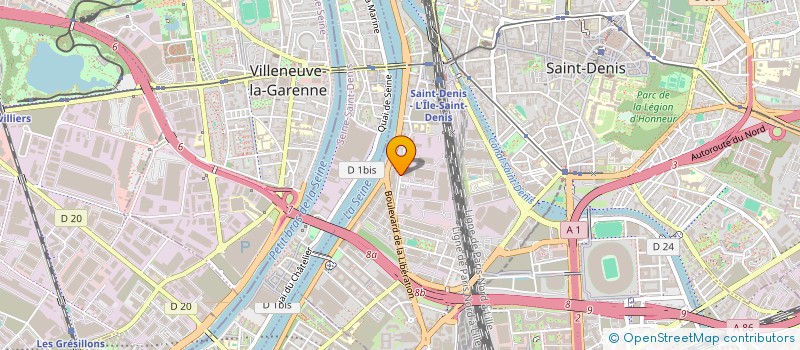localisation de l'entreprise IDEXX à SAINT-DENIS
