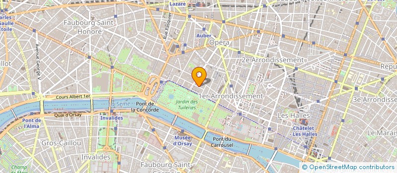 localisation de l'entreprise IDF  PARIS