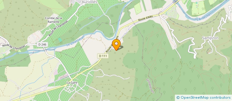 localisation de l'entreprise IDF à GROSPIERRES