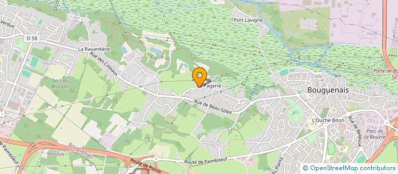 localisation de l'entreprise IDF à BOUGUENAIS