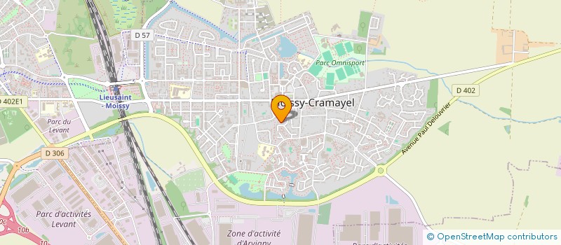 localisation de l'entreprise IDF AUTO à MOISSY-CRAMAYEL