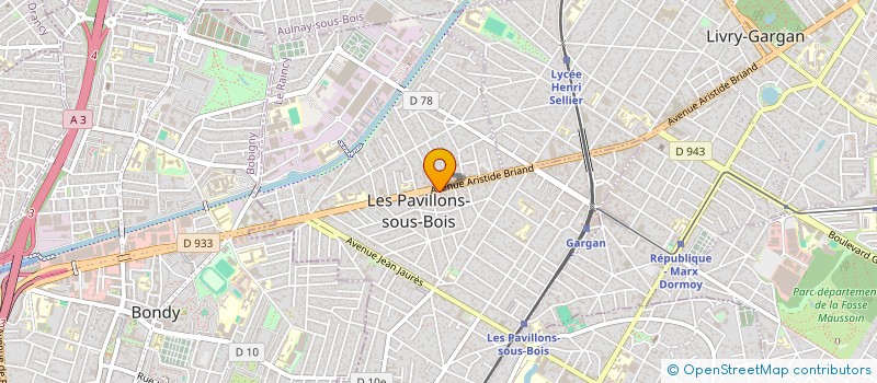 localisation de l'entreprise IDF AUTO SERVICE à LES PAVILLONS-SOUS-BOIS