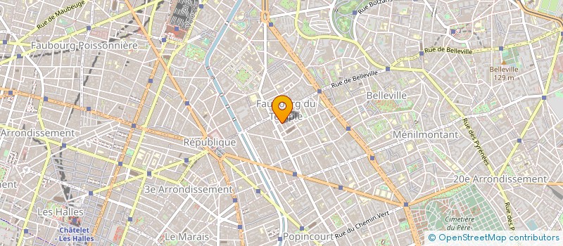 localisation de l'entreprise IDF BATIMENT à PARIS