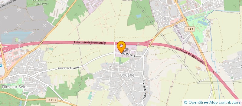 localisation de l'entreprise IDF CALORIFUGE à GUITRANCOURT