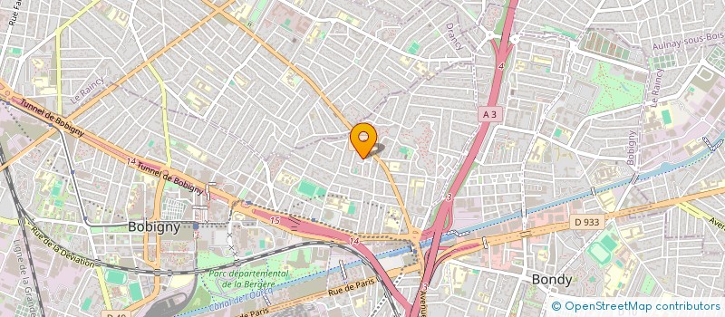 localisation de l'entreprise IDF CAR  BOBIGNY