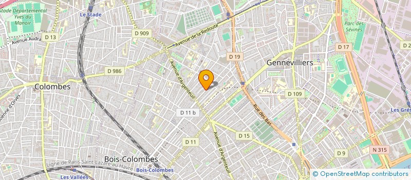 localisation de l'entreprise IDF CLEANING SERVICE  ASNIERES-SUR-SEINE