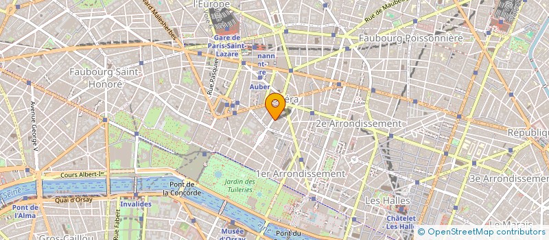 localisation de l'entreprise IDF CONSTRUCTION à PARIS