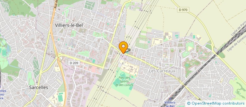 localisation de l'entreprise IDF DISTRIB  ARNOUVILLE