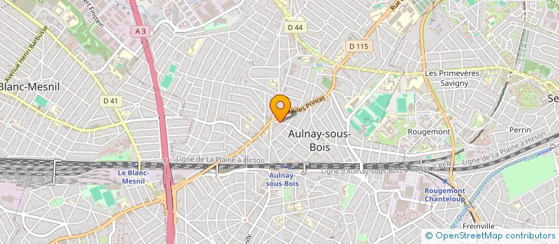 localisation de l'entreprise IDF ECO RENOV à AULNAY-SOUS-BOIS