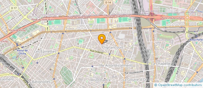 localisation de l'entreprise IDF HABITAT à DRANCY