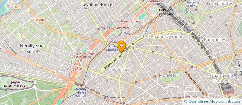 localisation de l'entreprise IDF HABITAT  PARIS