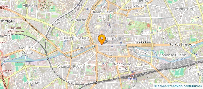 localisation de l'entreprise IDF IMMO  RENNES