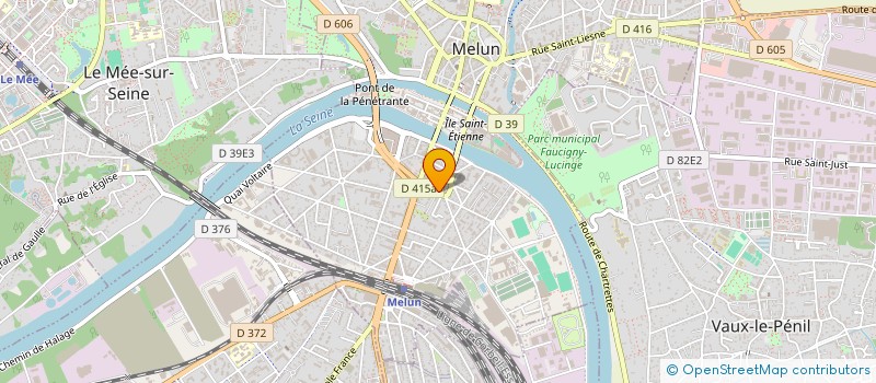localisation de l'entreprise IDF IMMOBILIER à MELUN