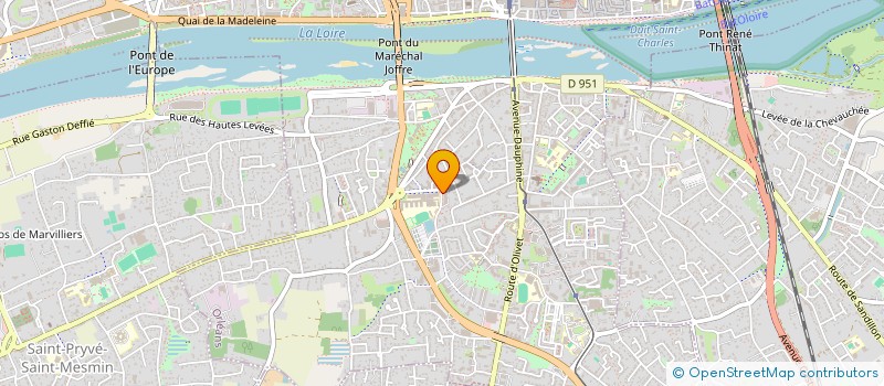 localisation de l'entreprise IDF-LOC à ORLEANS
