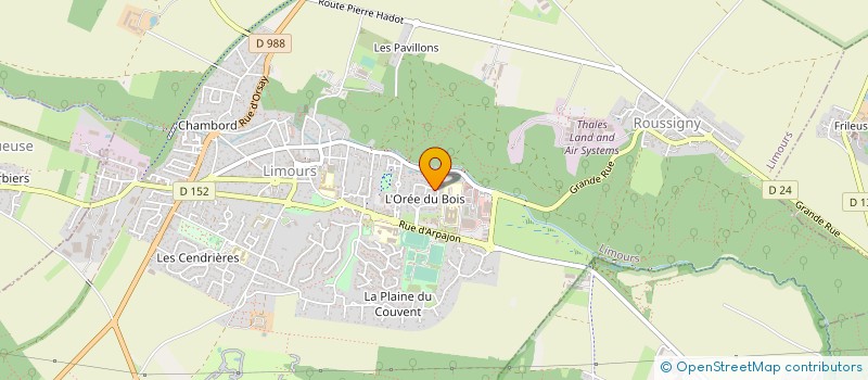 localisation de l'entreprise IDF MEDICAL à LIMOURS