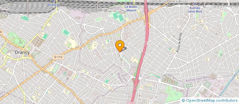 localisation de l'entreprise IDF METAL  LE BLANC-MESNIL