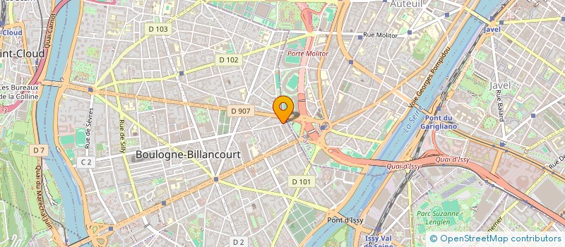 localisation de l'entreprise IDF METAUX à BOULOGNE-BILLANCOURT