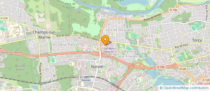 localisation de l'entreprise IDF NOISIEL  NOISIEL