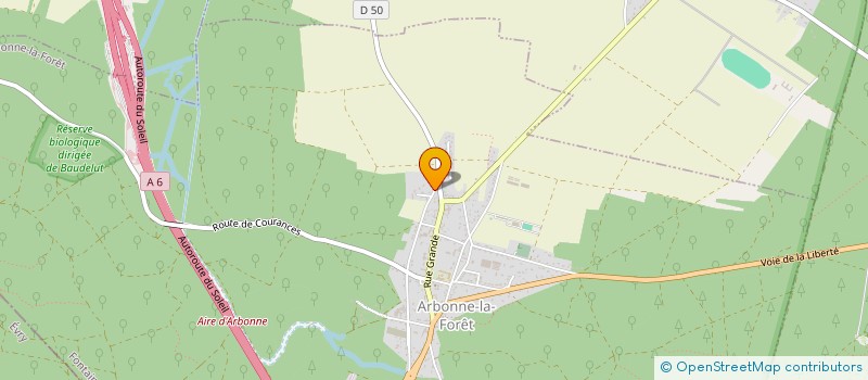 localisation de l'entreprise IDF PARTNER à ARBONNE-LA-FORET