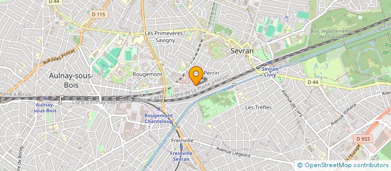 localisation de l'entreprise IDF PLOMBERIE à SEVRAN